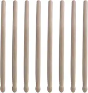 CORHAD 4 Pairs Wooden Waist Drumsticks Lightweight Snare Drum Mallets for Adults Durable Percussion Drumsticks for Various Performance Styles