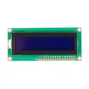 LCD1602A LCD Display Module Blue Screen 16x2 White Character Blue/White Light