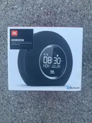 jbl horizon bluetooth alarm clock radio white