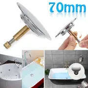 Adjustable 70mm Bath Basin Waste Stopper Plug Sink Replacement Pop Up Plug Bolt