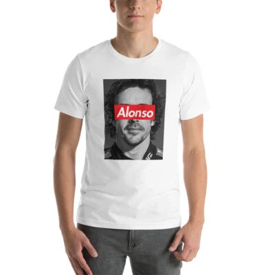 Fernando Alonso Aston Martin Alpine Formula One 1 F1 Racing Street Photo T-Shirt