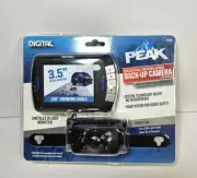 Peak Digital Wireless Backup Camera System PKC0B Brand New open box 3.5" Monitor