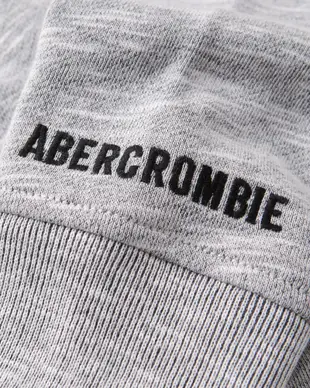 【abercrombie kids】【a&f】af男童款棉質連帽外套方標白羔灰 F02210208-04