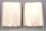 Wilton Cake Pans Book Bible #502-940 Baking 1971 Silver Set Of 2 Open Book