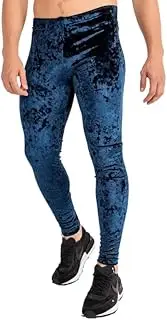 Kapow Meggings Velvet Material Mens Leggings