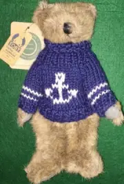 BOYDS BEARS 1994 Archive Collection TOBY Teddy Bear NICHOLAS Sailor 8" PLUSH