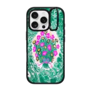 iPhone 16 Pro Impact Ring Stand Case MagSafe Compatible FLORAL BOUQUET by myfawnwy