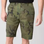 Volcom Vmonty 22 inch Mens Shorts -Green Combo 34 inch waist NWT $55