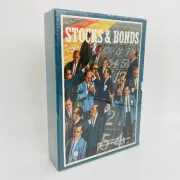 Vintage 1964 Factory Sealed 3M Stocks & Bonds Bookshelf Game New Sealed