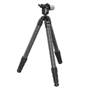 Leofoto SA-324CX+MG-40X Arca Clamp Outdoors Tripod with Ball Head