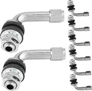 Tire Valve Stem Extensions 8pcs Set for Wheel Tire Valves and Extensions