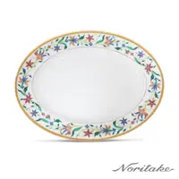 在飛比找HOTAI購優惠-【Noritake】鳳彩鎏花金邊橢圓盤29.4CM