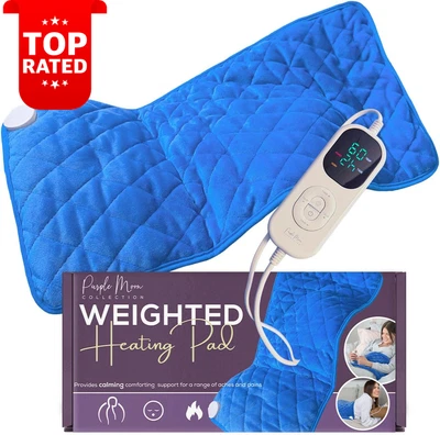 XL Electric Heating Pad 60x32cm for Back Neck Pain Relief Comfort Heat Pack