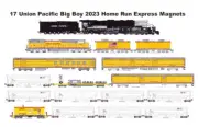 Union Pacific Big Boy 4014 Home Run Express Train 17 magnets Andy Fletcher