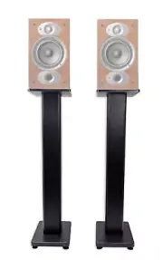 Pair 36" Bookshelf Speaker Stands For Polk Audio RTI A3 Bookshelf Speakers