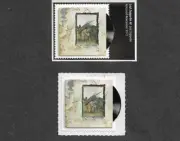 LED ZEPPELIN 2 X 1ST CLASS ROYAL MAIL STAMPS MNH GUMMED & SELF-ADHESIVE 2010