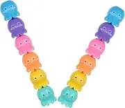 Angoily 2 Sets Kawaii Octopus Highlighters of Stackable Marker Pens for DIY Scrapbooking Note Taking Journal Planning Cute Fluorescent Ink for Fun Study Sessions