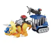 Playskool Heroes -Chomp Squad- Dinosaur Jail Officer Lockup New In Box