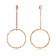 Big O Drop Earrings