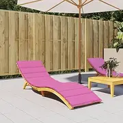 Pink Oxford Fabric Cushion for Lounger Seat Garden Sun Lounger Sofa Bench Furniture Decoration
