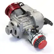 49cc HP 2-Stroke Engine with Boost Bottle Carburetor Clutch Intake for ATV