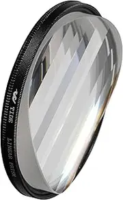 [Tide Optics] Linear Prism Filter 77 mm - Prism Camera Lens Threaded Filter