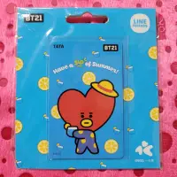 在飛比找Yahoo!奇摩拍賣優惠-BT21 SUMMER DOLCE-TATA 一卡通-180