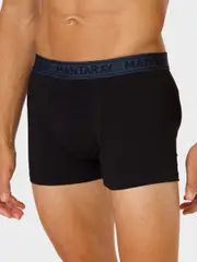 Mens 3 Pack Fitted Trunk