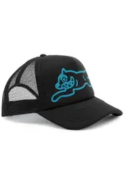 Ice Cream Running Dog Trucker cap - Black ONE SIZE