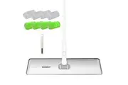 BOOMJOY Large Flat Mop Microfiber Floor Mop 50cm Lightweight Aluminum Head for Hardwood Laminate Tile 9 Pads