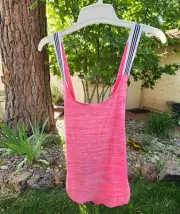 Adidas PER Performance XBACK TANK Women's Size XL Strappy Pink Climalite