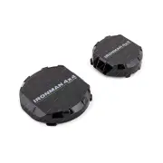 2 Pcs Ironman 4x4 Driving Light Lens Covers - 7" Scope Black IDL070COVERS