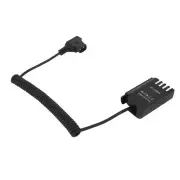 D Tap To DMW DCC17 Dummy Battery Coiled Cable DMW BLK22 Battery Adapter For