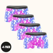 Women's Shortie / Mystery 4-Pack