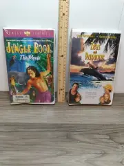 Jungle Book The Movie VHS+ Zeus and Roxanne SEALED