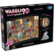 Wasgij Destiny Puzzle 20 The Toy Shop! - 1000 Piece Jigsaw Puzzle by Holdson