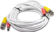 25ft Video Power All-in-One CCTV Cable Support HD-CVI, HD-TVI, AHD. Pre-Made
