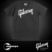 Gibson Distressed Gibson Logo T (Black - MD)