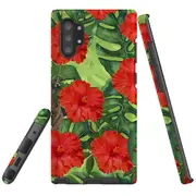 For Samsung Galaxy Note 10+ Plus Case Tough Protective Cover Plant Garden