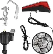 ibasenice Set Bicycle Light Set Bike Lights Dirtbike Headlights Electric Scooter Turn Signals Electronic Kits for Hobby Mini Motor DIY Electronic Kits Bike Flashlight Plastic