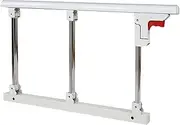 Portable Metal guardrail, Elderly Bed Folding armrest Bedside Railing, Anti-Fall Handle Folding Safety Railing