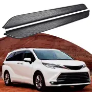 Fits for All New Sienna 2021-2024 Running Board Side Step Nerf Bar Stairs