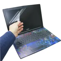 在飛比找momo購物網優惠-【EZstick】MSI GE62 6QF 暴雪英霸 專用 