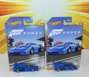 Hot Wheels Forza '94 Bugatti EB110 SS Lot of 2 Ships In A BOX W/ BUBBLE WRAP