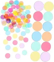 COSMEVIVI Plastic Poker Chips Bingo Markers Chips 19mm Round Bingo Chip Set Educational Toys