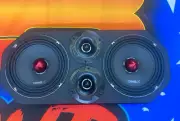 Universal Titty Panel 2x 6.5 Speakers 2x3.5 Tweeters Speaker Pods