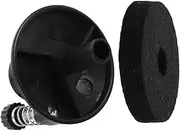 Sosoport 1 Set Cymbal Support with Felt Pad and Plastic Base for Drum Kits Versatile Durable Drum Supplies Reduces Friction Noise and Floor Damage