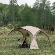 Outdoor Camping Dome Light Luxury Round Big Canopy Large Awning Pergola Tent