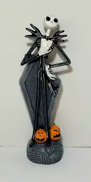 12 Inch The Nightmare Before Christmas Jack Skellington & Pumpkins Statue