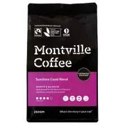 Organic Montville Coffee Ground Espresso Sunshine Coast Blend 250g – Fresh, healthy organic delivery | Doorstep Organics